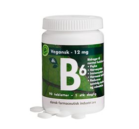 B6 12mg vegansk 90 tabl.