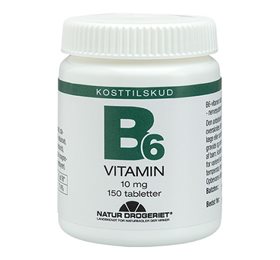 Natur Drogeriet - B6-vitamin 10 mg 150 tabl.