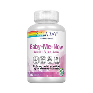 SOLARAY - Baby-Me-Now - Multi-Vita-Min fra SOLARAY (90 eller 150 tabletter)