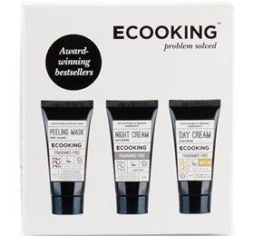 ECOOKING - Day Cream SPF20, Night Cream & Peel Mask