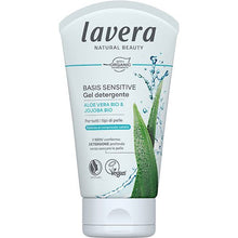 Indlæs billede til gallerivisning LAVERA NATURKOSMETIK - Basis sensitiv - Rensegel Aloe vera Jojoba Lavera
