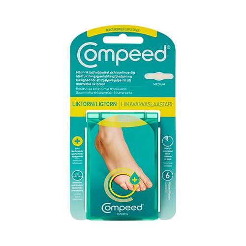 PRE ORDER - Compeed ligtorn Moist 6 stk.