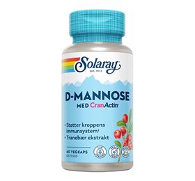 Solaray - D-Mannose med CranActin 60 kaps.