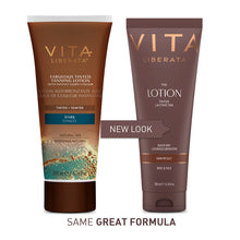 Indlæs billede til gallerivisning VITA LIBERATA - Tinted Tanning Lotion 200 ml - DARK (Selvbrunerlotion med guidefarve)

