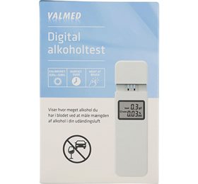 Digital Alkoholtest - kan anvendes igen og igen - PRE ORDER - (væntast í FO uml. 23. sept. )