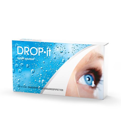 DROP-it Øjendråber 20 x 5 ml (saltvatnsdropar)