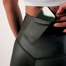 Indlæs billede til gallerivisning BARA - Faux Leather Shape Tights 2.0 - NEW !! Now without front seam
