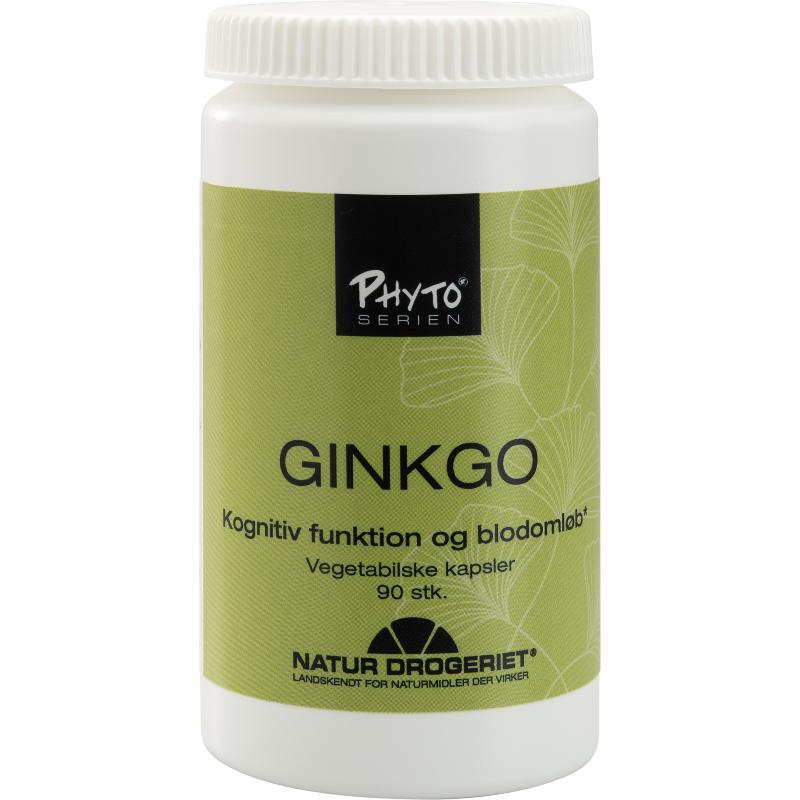 NATUR DROGERIET - Ginkgo (90 kapsler)