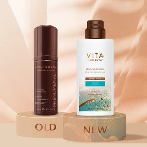 Vita Liberata - Tanning Mousse - TINTED - 200 ml - Dark (pakningurin skaddur, men vøran feilar einki)