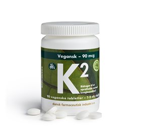 K2 vitamin 90 mcg vegetabilsk 90 tabl.