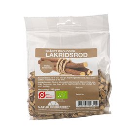 NATUR DROGERIET - Lakridsrod skåret Ø 100 gr.