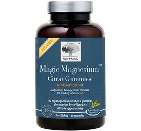 NEW NORDIC - Magic Magnesium Citrat Gummies 60 stk.