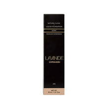 Indlæs billede til gallerivisning LAVINDE Copenhagen - Natural Glow Liquid Foundation 30 ML - 206C Ivory
