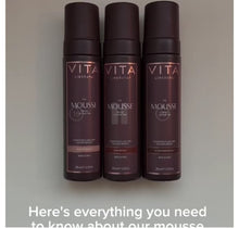 Indlæs og afspil video i gallerivisning Vita Liberata - The Mousse - DARK 200 ml (Selvbruner mousse med guidefarve)
