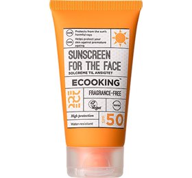 Ecooking - Solcreme til ansigt SPF 50 - 50 ml