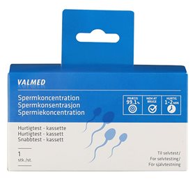 VALMED - Spermkoncentration test 1 stk