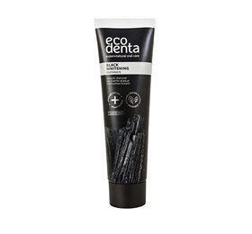 ECODENTA - Black Whitening Toothpaste with BLACK CHARCOAL - 100 ml - UTTAN FLUOR