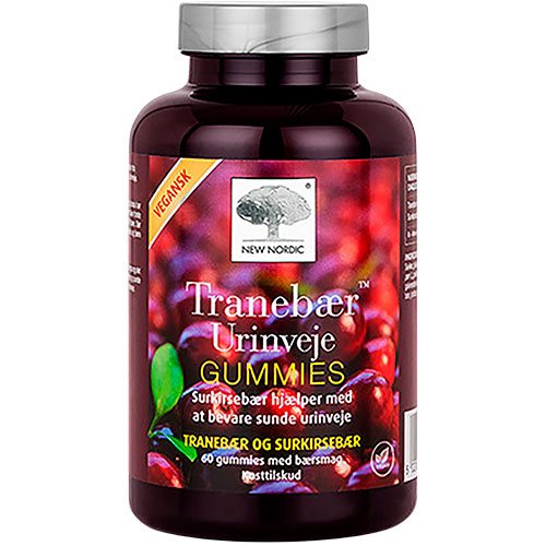 NEW NORDIC - Tranebær Urinveje Gummies 60 stk.