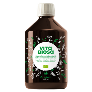 Vita Biosa (Økologisk fermenteret drik m. mælkesyrebakterier & urter) 500 ml