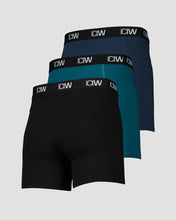 Indlæs billede til gallerivisning ICANIWILL - Boxer 3-pack Black/Teal
