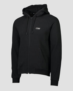 SPAR 20%: ICANIWILL - Essential Zipper Hoodie Black Men (XL er eftir)