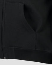 Indlæs billede til gallerivisning SPAR 20%: ICANIWILL - Essential Zipper Hoodie Black Men (XL er eftir)

