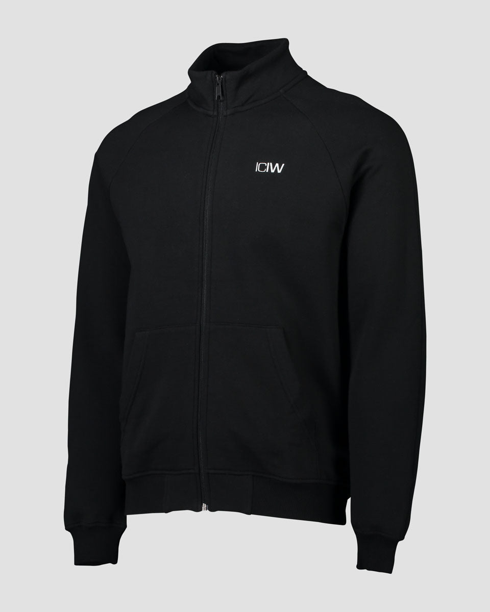 SPAR 20%: ICANIWILL -Essential Zipper Black Men (BERT XL & XXL eftir)