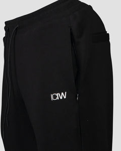 SPAR 20%: ICANIWILL - Training Loose Sweatpants Black Men (XXL er eftir)