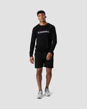 Indlæs billede til gallerivisning SPAR 25%: ICANIWILL - Essential Long Sleeve Black Men (XL &amp; XXL eftir í løtuni)

