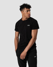 Indlæs billede til gallerivisning SPAR 20%: ICANIWILL - Essential Tee Black Men t-shirt (XXL er eftir)
