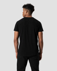 SPAR 20%: ICANIWILL - Essential Tee Black Men t-shirt (XXL er eftir)