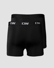 Indlæs billede til gallerivisning ICANIWILL - Sport Boxer 2-pack Black
