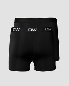ICANIWILL - Sport Boxer 2-pack Black