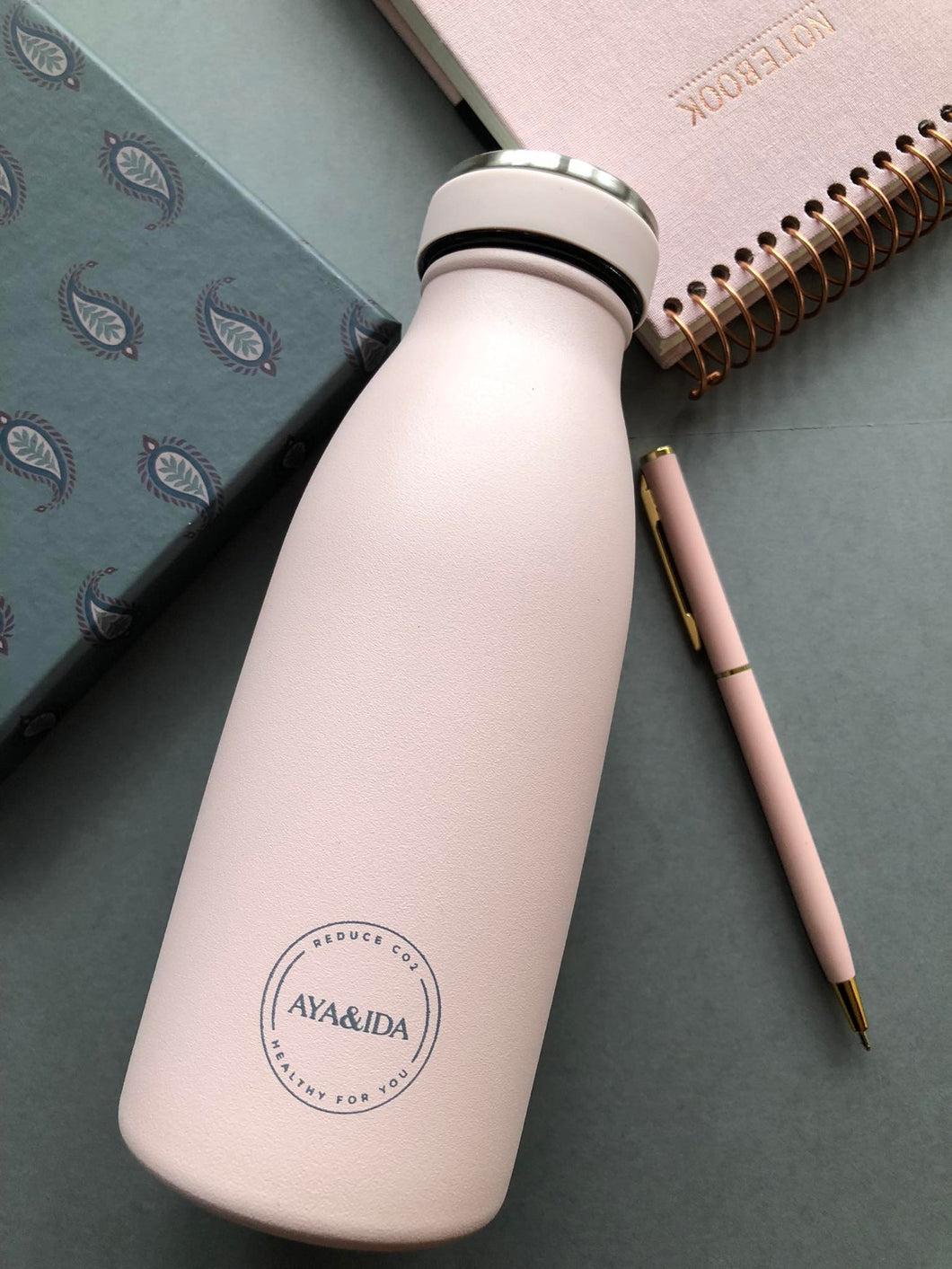 AYA&IDA - Drikkeflaske - Soft Rose - 350ML
