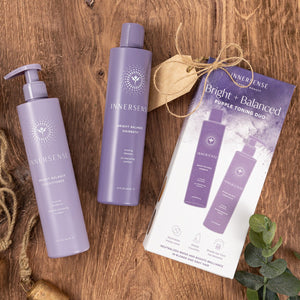 Innersense - Bright + Balanced Purple Duo (tú sparir heili 21,54% í mun til, um tú keypir vørurnar einkultvís)