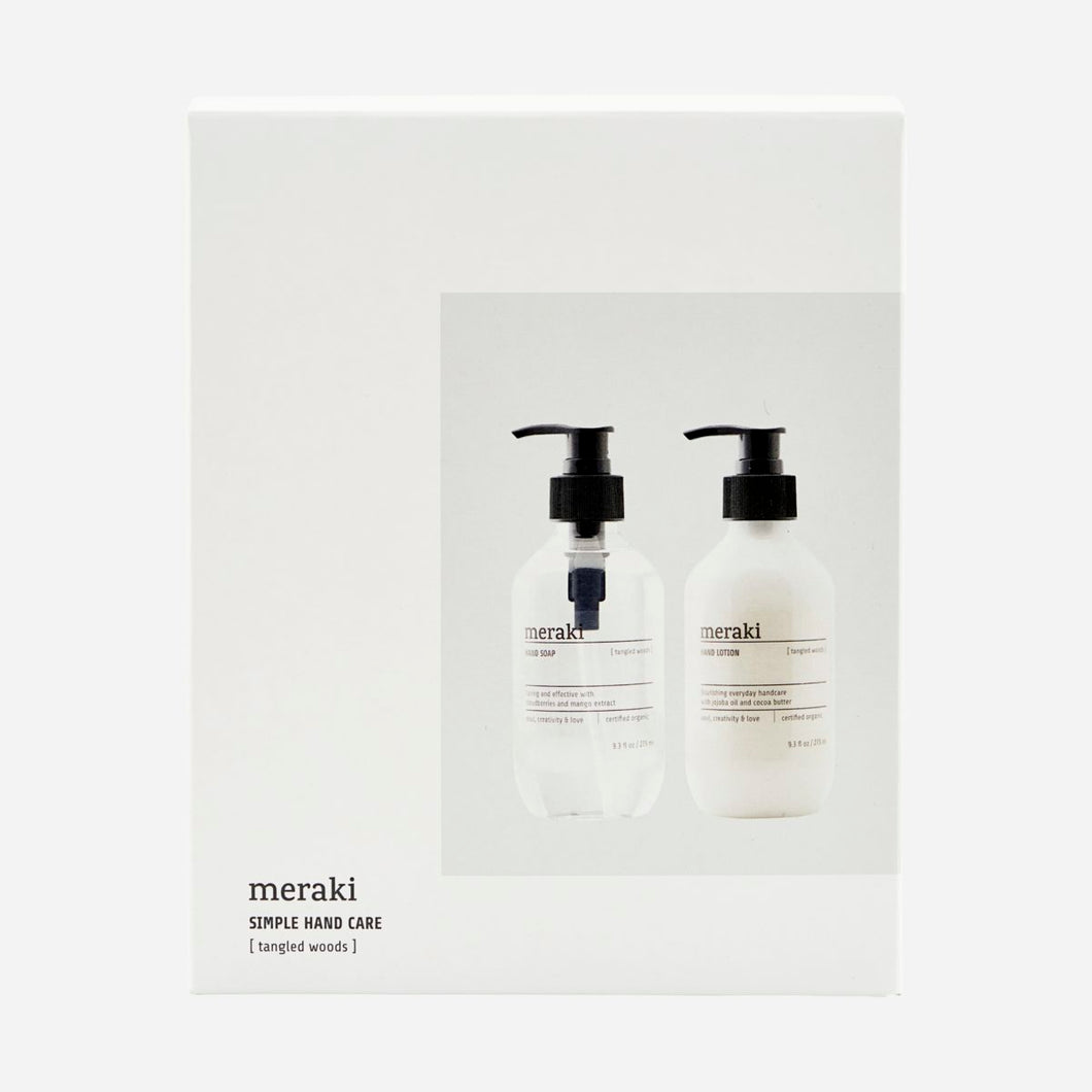 MERAKI Tangled Woods 2x275 ml Håndsæbe og håbdlotion