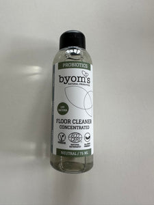 BYOMS - PROBIOTIC FLOOR CLEANER - ECOCERT - No perfumes (vel ímillum 75/400/500 ML)