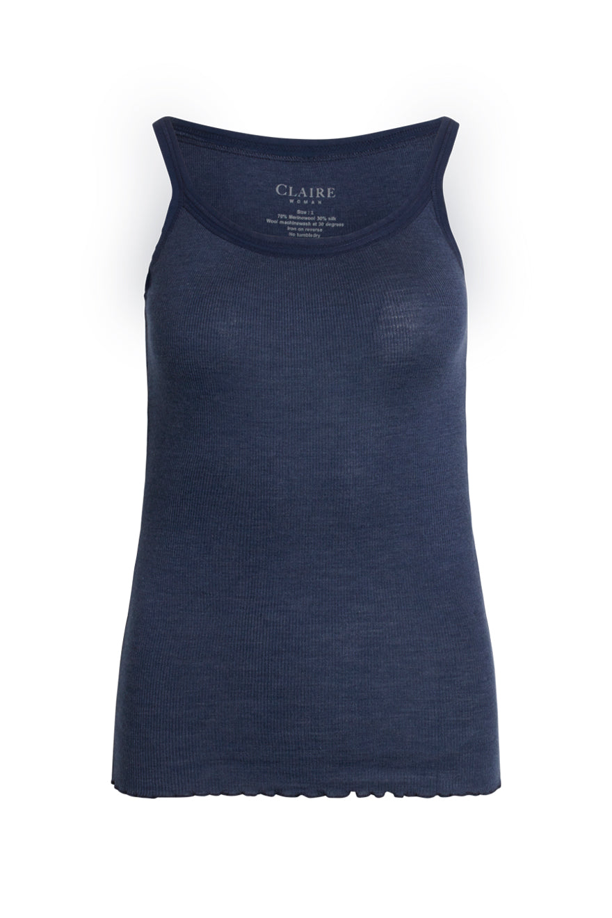 Top Blues Melange - CLAIRE WOMAN