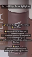 Indlæs og afspil video i gallerivisning ILIA Liquid Light Serum Highlighter - Atomic 15 ml (SOFT PINK PEARL)
