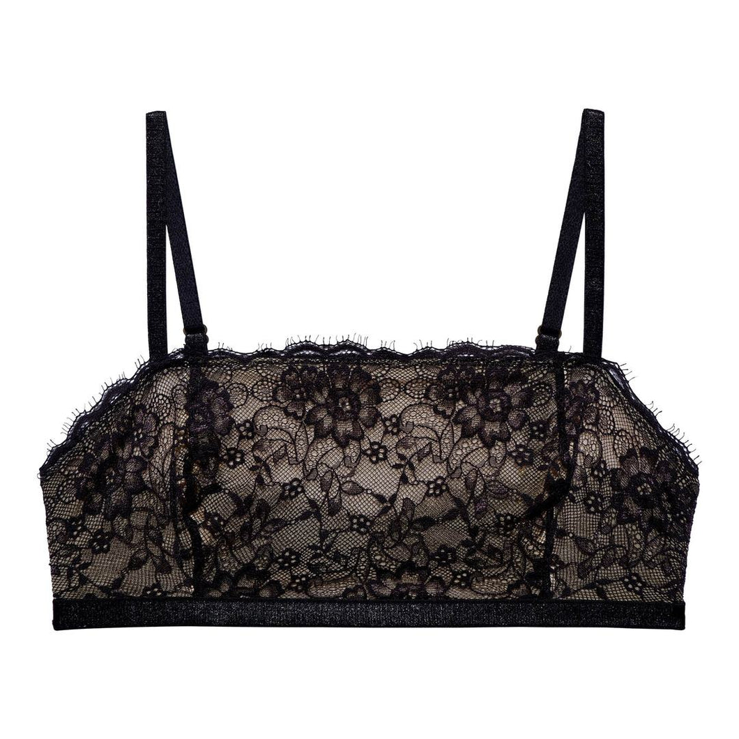 SPAR 20%: AMY BANDEAU BLACK   - UNDERPROTECTION