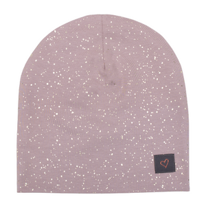 LITTLE WONDERS - Antique Rose/Glitter Anna Beanie hue