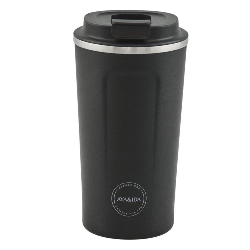 AYA&IDA - CUP2GO MATTE BLACK 500 ML