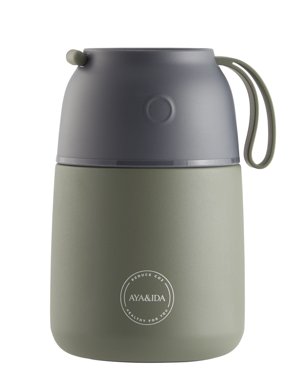 AYA&IDA - Food'ie LUNCH BOX – TROPICAL GREEN - 500 ML