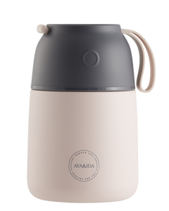 AYA&IDA - Food'ie LUNCH BOX – SOFT ROSE - 500 ML