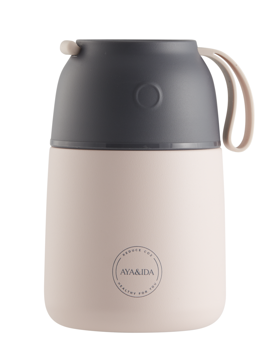 AYA&IDA - Food'ie LUNCH BOX – SOFT ROSE - 500 ML