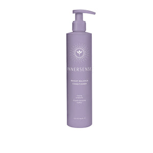 INNERSENSE - Bright Balance Conditioner, 295 ml - til alle hårtyper (neutraliserer de gyldne toner, mens den booster hårets glans - "silvurbalsam")