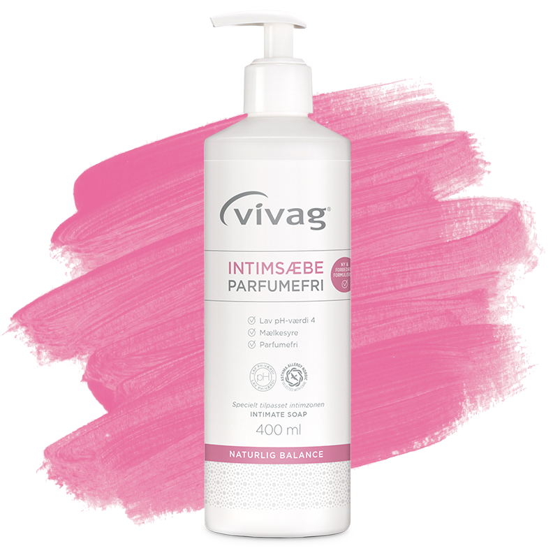 Vivag Intimsæbe Parfumefri 400 ml.