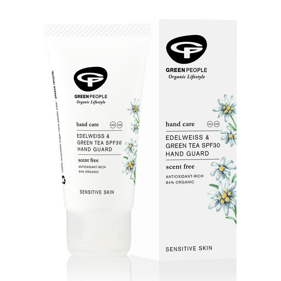 EDELWEISS & GREEN TEA HAND GUARD SPF30 50ML - GREEN PEOPLE