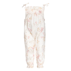 LITTLE WONDERS - Pale Spring Carmen buksedragt med smock