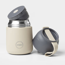 Indlæs billede til gallerivisning AYA&amp;IDA - Food&#39;ie LUNCH BOX – CREAM BEIGE - 500 ML
